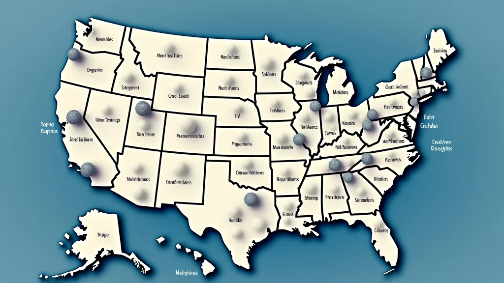 The image shows a colorful map of the USA highlighting different time zones for understanding the time zone map USA.